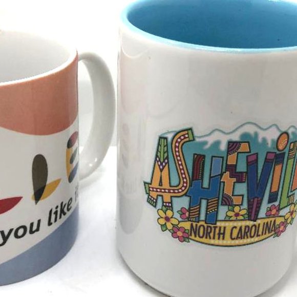 Two Asheville, North Carolina Mugs - Picture 4 of 5